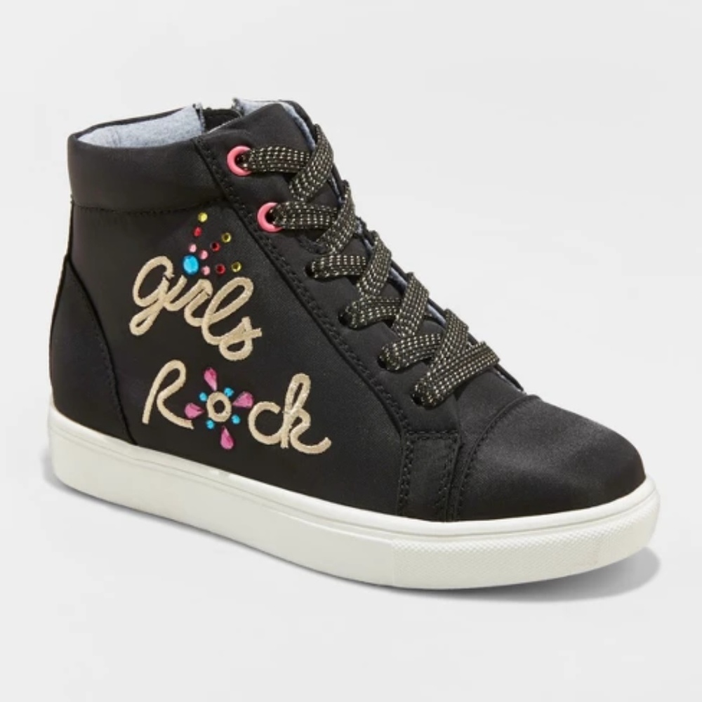 Girls Stevies Rock Camaro High Top Sneakers